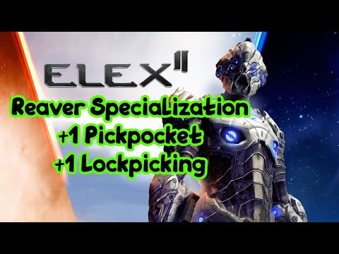 Elex 2 - Reaver Specialization +1 Lockpicking and +1 Pickpocketing
