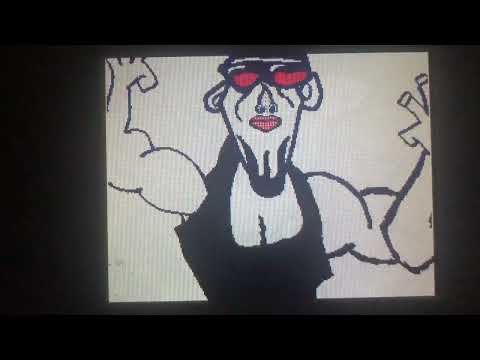 Mr. Douchebag on DSi Flipnote Studio
