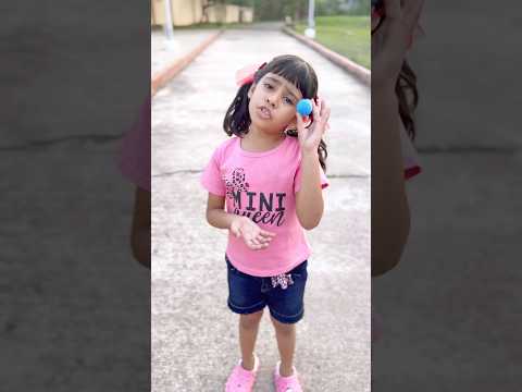 Abha ki choti si ball ban gyi bahut badi 😱🎱  #shorts