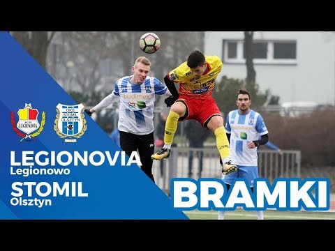 Bramki z meczu Legionovia Legionowo - Stomil Olsztyn