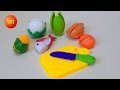 Учим продукты, разрезаем игрушки на липучке - развивающее видео для детей mirglory 