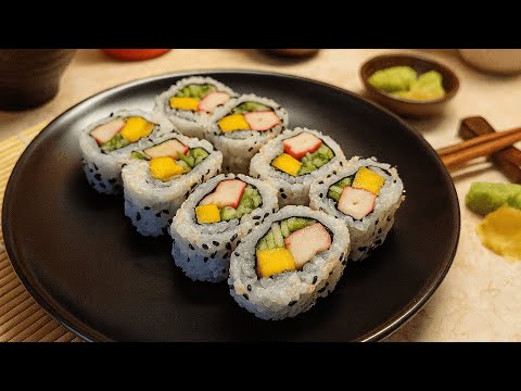 Aprenda Uramaki Califórnia :Receita Prática e Cheia de Dicas!