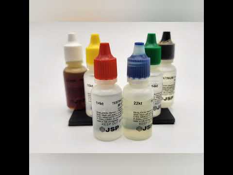 How to use a gold test kit - 65 second tutorial #gold #howto #tutorial