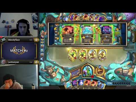 bloodyface vs justsaiyan - Group B Initial - Hearthstone Grandmasters AM 2020 Season 2 - Week 3