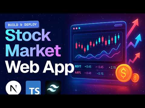 Build and Deploy a Real-Time Stock Market App with Alerts, Charts & AI Insights | Next.js, Inngest