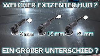 Auf den Hub kommt es an? Wie unterscheiden sich die Hubzahlen bei Exzenterpoliermaschinen im CUT?