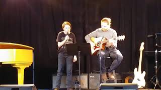 Autumn Rain (11yrs) singing Meghan Trainer cover-Hopeless Romantic