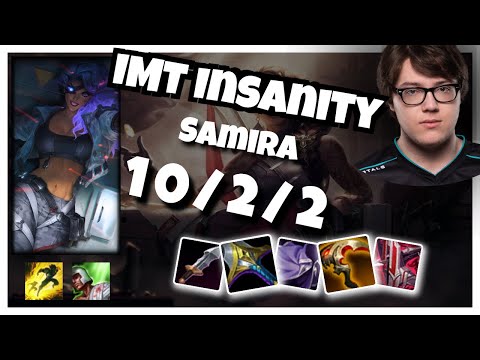 Samira vs Caitlyn IMT Insanity BOT (10/2/2) Gameplay Replay - Patch 10.23