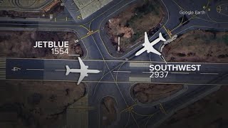 Close call between Southwest and JetBlue reported in Washington D.C.