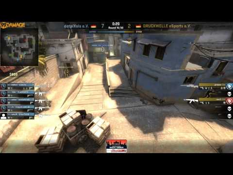 DRUCKWELLE vs. dotpiXels | Viertelfinale, EPS Winter 2014 Cup #4 | (de_mirage)