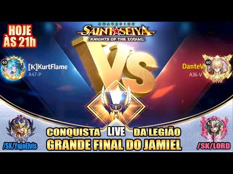 Saint Seiya Awakening | LIVE | GRANDE FINAL DO JAMIEL + Conquista da Legião