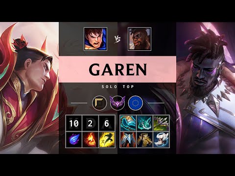 Garen Top vs K'Sante: Unstoppable - EUW Master Patch 25.S1.1