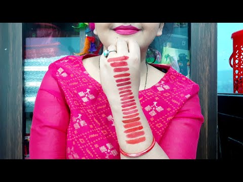 Top 20 bridal red lipstick for indian skin tone | Red lipstick for indian brides Video