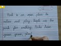 How to improve Cursive Handwriting || Calligraphy || Fourlinenote || for beginners || English #136