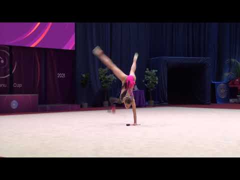 Yeliz Gunes TUR Turkish Gym  Fed  Clubs Irina Deleanu Cup 23 May 2021