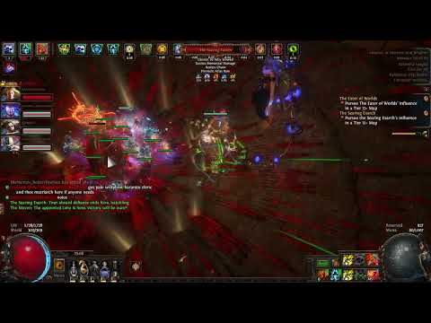 964m DPS Dex Stack Siege Ballista - Uber Searing Exarch in 6 Seconds With 4 People in Group