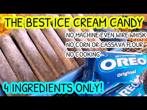 Oreo ice candy easy recipe | Oreo ice cream | Cookies and cream ice cream candy | Ann Berm's