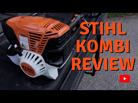 Stihl Kombi KM131R First Cut Review - With Stihl Brush Cutter