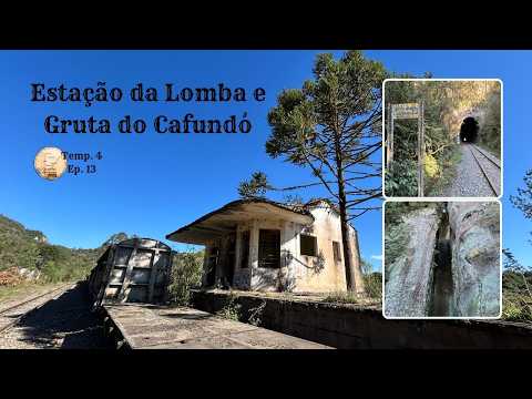 MUSEU A CÉU ABERTO | CEMITÉRIO DE VAGÕES, ESTAÇÃO ABANDONADA, TÚNEL FERROVIÁRIO E GRUTA DO CAFUNDÓ