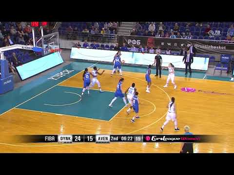 13.02.2019 Dynamo Kursk with a 10-0 Run vs Perfumerias Avenida