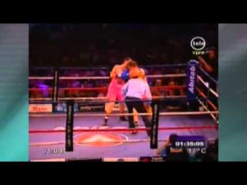 ¿Por qué se paró la pelea de Chris Namus? La respuesta del cronometrista