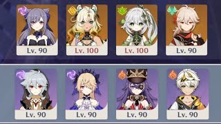 【原神】Ver.Luna Ⅷ 螺旋12層 激化刻晴＆過負荷レザー星4編成キャリーで星9攻略【Genshin Impact】