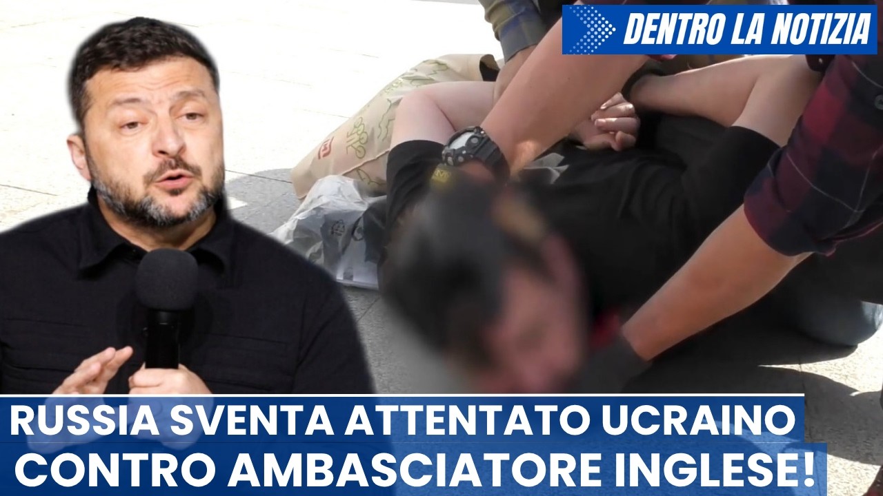 ENORME! Servizi segreti russi sventano attent*to terr*ristico ucraino contro l'ambasciatore inglese!