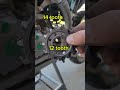 Putting a smaller front sprocket on #dirtbike