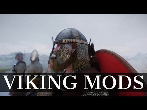 Skyrim: Viking Mods - Viking Armors, Viking Longhouse Player Home & Viking Towns