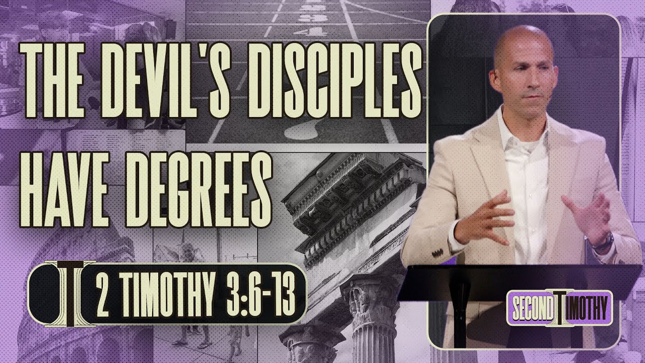 The Devil's Disciples Have Degrees: Learning Without Discerning | Matthew Maher