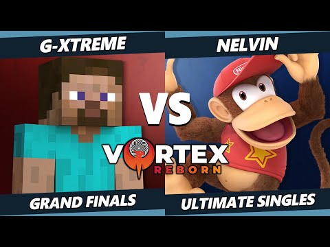 Vortex Legends 2 GRAND FINALS - G-XTREME (Steve) Vs. Nelvin (Diddy Kong) SSBU Ultimate Tournament