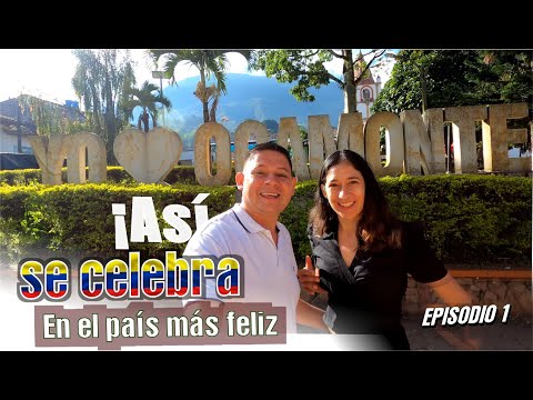 ¡Así se celebra en el país más feliz! 🎊 | Ocamonte 2025.#ColombiaFeliz #trave l#DestinosIncreíbles