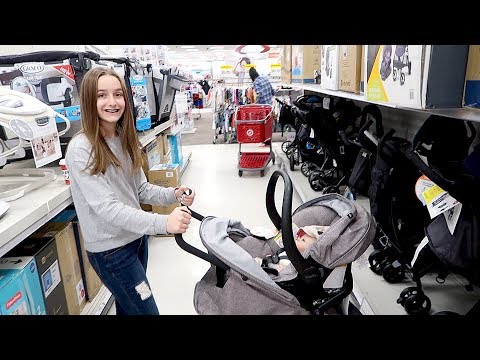 Shopping for Reborn Baby Stroller and Car Seat with My Reborns