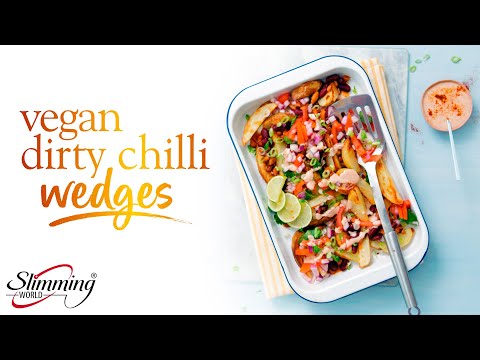 Vegan dirty chilli wedges 😋full recipe and Syns info in the description below 👇