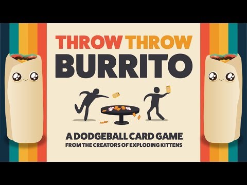 Final hours on Kickstarter: Throw Throw Burrito | The world's first dodgeball card game
