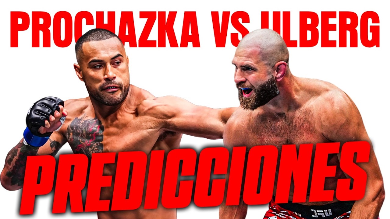 Jiri Prochazka VS Carlos Ulberg PREDICCIONES