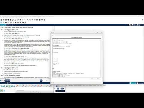 9.3.3 Packet Tracer   HSRP Configuration Guide