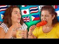Mexican Moms Try International Snacks Compilation