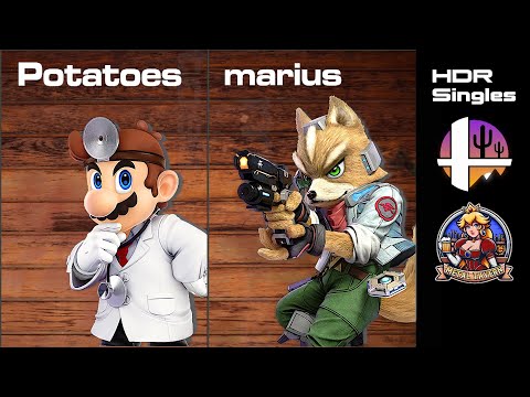 Metal Tavern: An HDR Regional - Potatoes (Doc Mario) vs marius (Fox) Losers Top 8