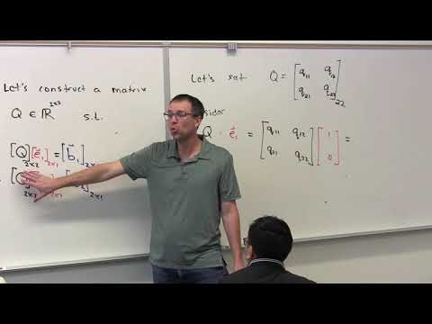 Derivation of givens rotations