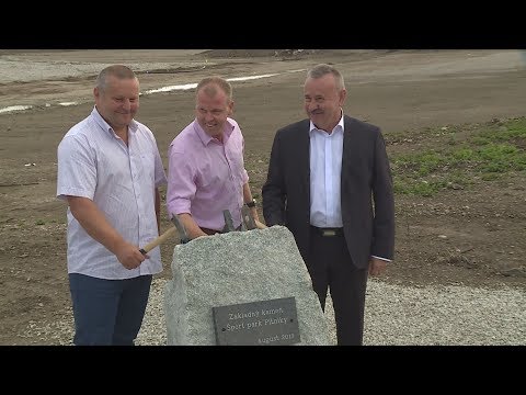 Poklepanie základného kameňa – Pltníky