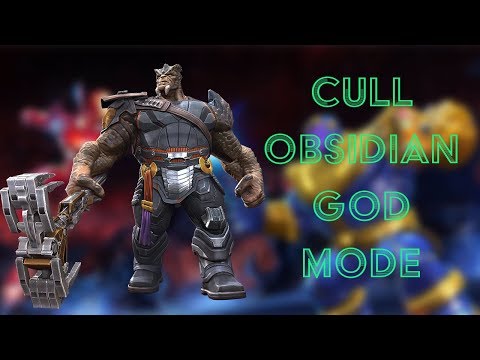 Cull Obsidian God Mode - Marvel Contest of Champions
