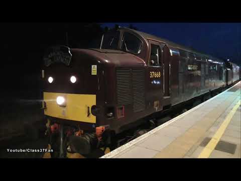 37685 ' 37668 ' 1z24 Carnforth - Scarborough 8th July 2021