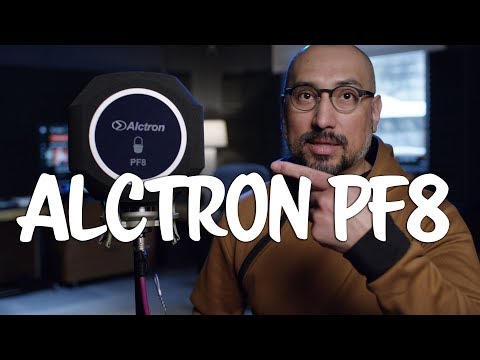 Alctron PF8 Pro Microphone Sound Barrier Filter Review a Kaotica Eyeball Alternative