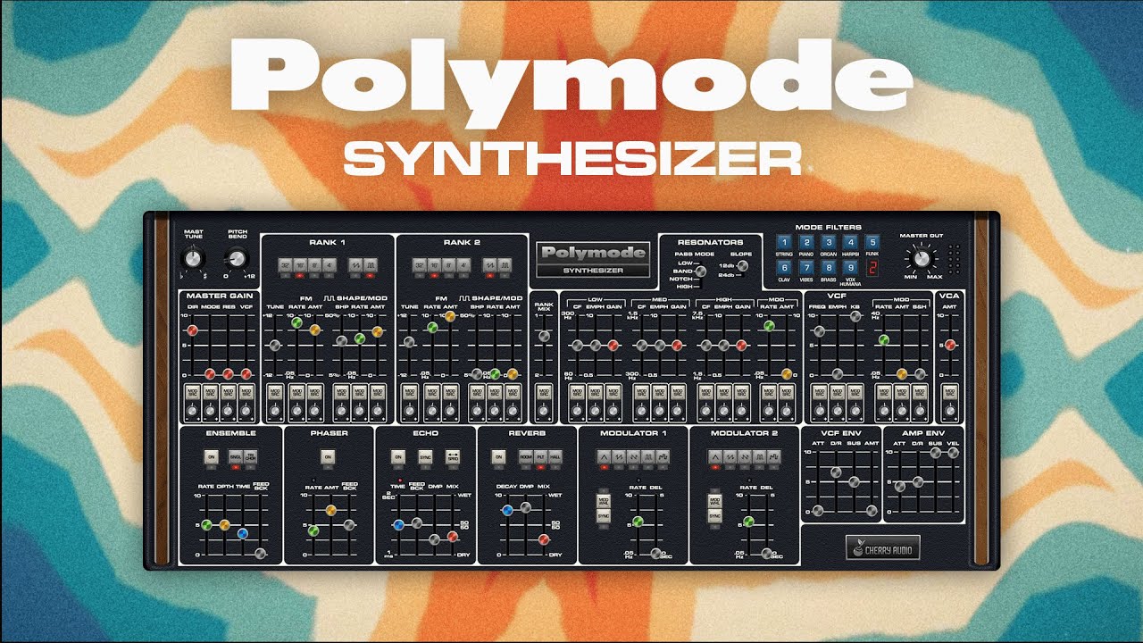 Cherry Audio | Polymode Synthesizer - YouTube