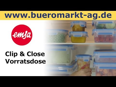 Emsa Clip & Close Kunststoff Vorratsdose
