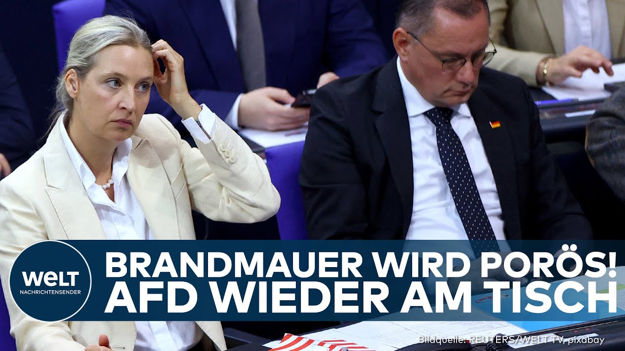 DEUTSCHLAND: Brandmauer bröckelt! Mittelstand ringt mit dem Umgang zur AfD