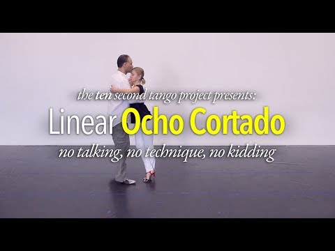 10 SECOND TANGO: The Linear Ocho Cortado (with Miles Tangos)