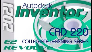 Download the video "E2 Autodesk Inventor 2021 - Basic Modeling 2 Tutorial"