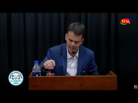 Marcos Juárez 2026 El Debate.Seguridad y tránsito. Preguntas